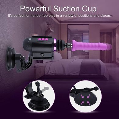 Мини секс-машина Hismith Mini Capsule Sex-Machine with Strong Suction Cup, мощная, перезаряжаемая